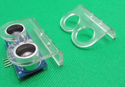 Bracket ultrasonic sensor bracket fixed piece Smart trolley assorted height adjustable screw