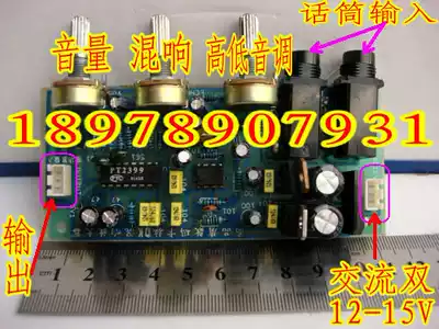 PT2399 Digital karaoke board with mixer for singing