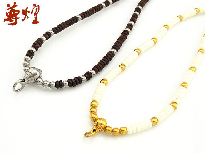Zun Huang Thai Buddha Board Necklace 18K gold and women's men's and women's Buddhist brand chain coconut shell Buddha's special hanging chain Buddha chain Buddha pearl