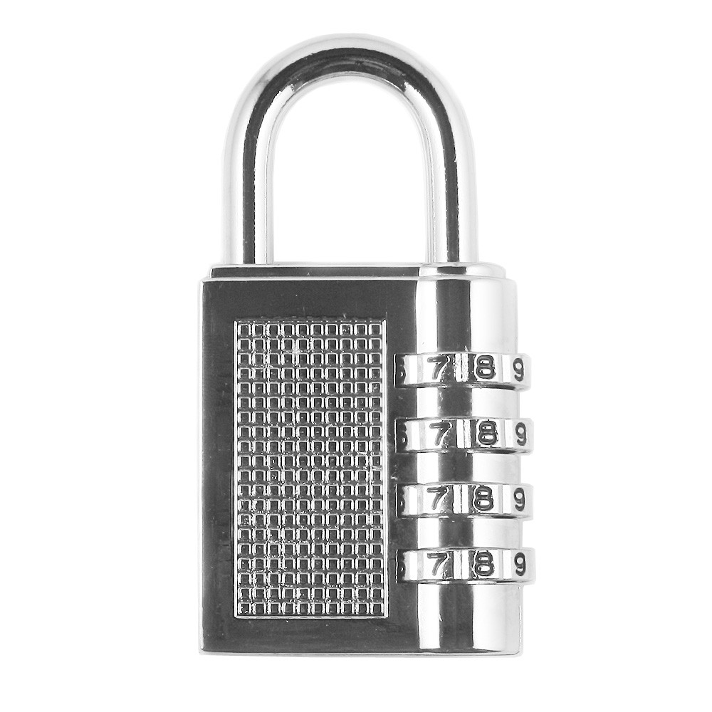 (Lock King) Extra Large All Metal Door Padlock Door Code Lock 4-digit Code Lock 4-digit Code