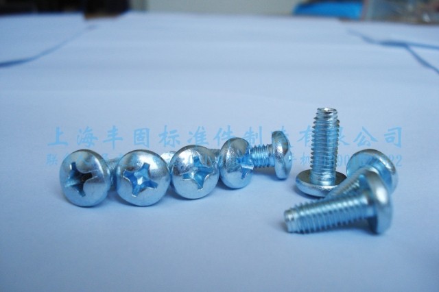 Triangular tooth screw triangular tooth screw triangular self-tapping self-locking screw GB6560-86 M6 series