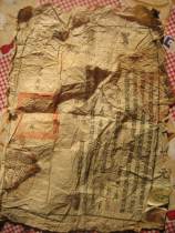 The old ticket collection with 2 pieces of good qualifications of Shandong Province Deal Voucher Paper 1