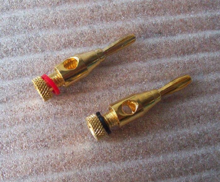 Banana Joint Speaker Standard Banana Plug Horn Line Banana Head Sound Box Wire Plug