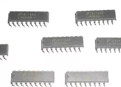 LM3914 high-precision ten-segment dot line display driver chip linear IC component NS US semi-original