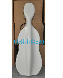 High - end glass - piano cello box noble ivory white car paint