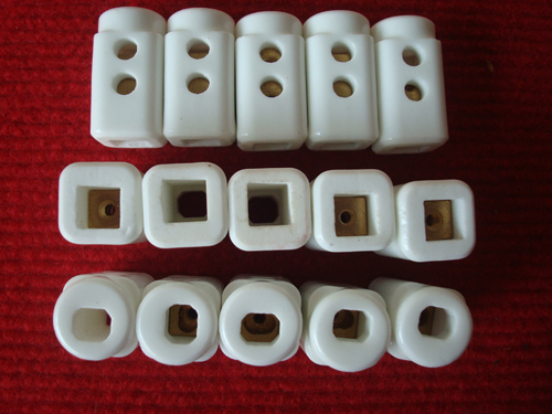 Tesell] Hot runner to pick up the heating tube ceramic junction box ceramic stud ceramic head