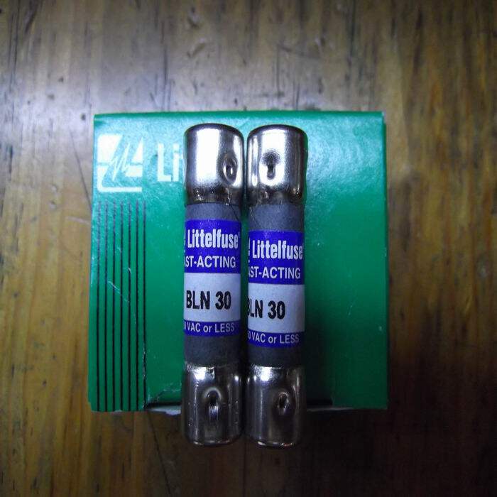 BLN 30 quick fuse fuse ceramic USA Littelfuse 10X38 30A