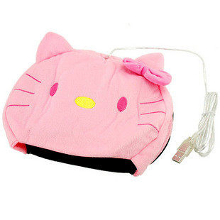Creative Gift USB Digital New Kitty Warm Hand Slide Mouse Pad