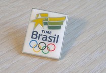 Olympic Games badge Brazilian Olympic Committee badge Brazilian NOC badge