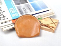 Pure Original Handmade Genuine Leather Woman Type Zero Money Bag Mobile Phone Bag Imported Head Layer Cow Leather Containing Bag