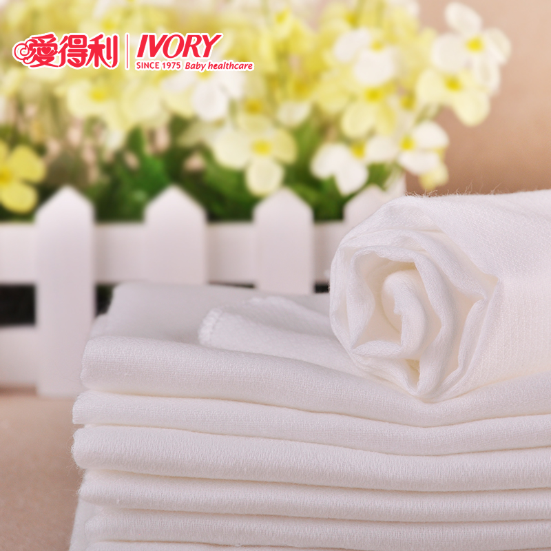 爱得利宝宝双层纱布尿布（5条装）尿布 纱布尿布 宝宝尿布DT-510