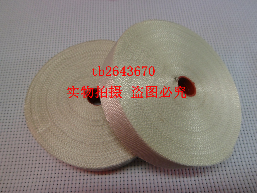 Glass fiber tape Alkali-free tape Glass ribbon High temperature cable tie DIY supplies High density 0 13mm thick