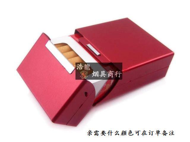 Personality Magnet Induction Smoking Box 20 Clothes Ultra Slim Men Creative Automatic Slingshot Metal Incense Cigarette Case