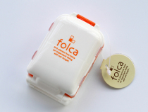 Special price Japanese folca medicine box three medicine box convenient to carry three-layer folding medicine box small object storage box