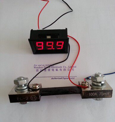 C27D C27D DC DC0-100A digital display current table head (without splitter)