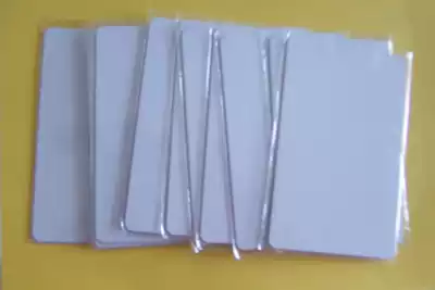 Thin card attendance sensor card toll machine ic card RF white card access smart card ic Radio frequency card access control member swipe card