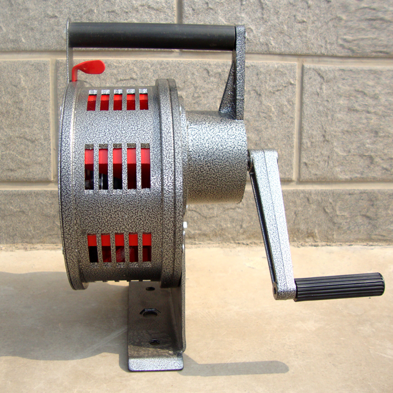Hand shaking siren SY-120 type hand shaking siren water alarm large stationary sirens