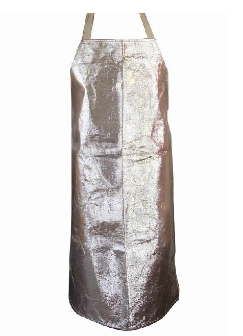 Aluminum foil 1000 degrees high temperature apron aluminum foil apron insulation suit heat - proof radiation