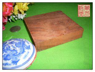 Red sandalwood stock 9x9x2cm red sandalwood bracelet stock bead material shank engraving red wood small stock