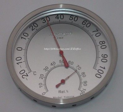  Stainless steel temperature and humidity meter TH600B thermometer hygrometer special price at the time of virtue