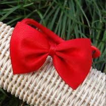 Pet Bow Tie Dog Bow Tie Dog Accessories Daily Pet Gentleman Bow Tie Red