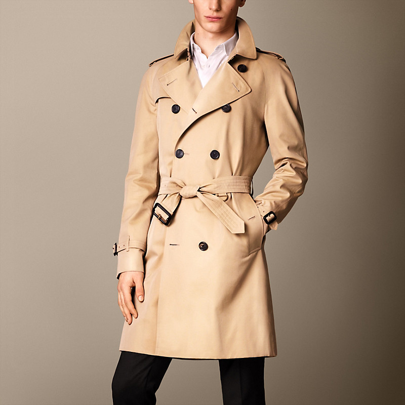 BURBERRY/博柏利男士威尔特长款 - Heritage Trench风衣 39110591