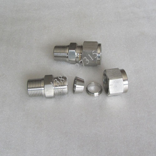Gas-moving elements stainless steel pipe fittings stainless steel joints 304 Sleeves straight through 1 4 X φ 6 m