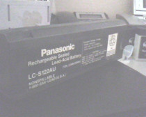 Original Panasonic LC-S122AU 12V2 0AH ECG machine Battery for medical equipment communication equipment
