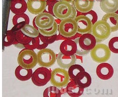 Inner diameter 3mm Outer diameter 8mm thick 1mm copper column special insulation red pad red paper gasket 100 only 3 yuan