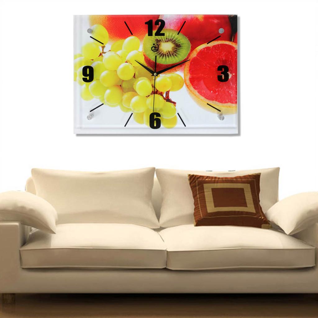 Grapes muted hanging bell HD dining room wall painting bell mural clock art timepiece hot selling minimalist home prints bell-Taobao