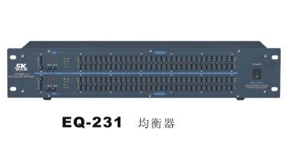 EQ231 Equalizer Effects Stage Speaker Equipment Peripheral Equipment