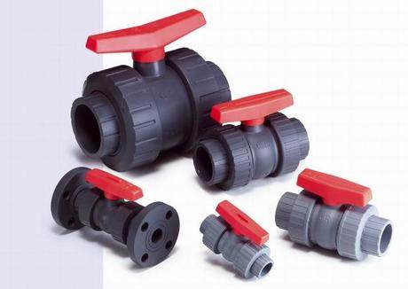 PVC Xieyu American double order ball valve 3 4 PVC SCH80 Xieyu double order ball valve 3 4