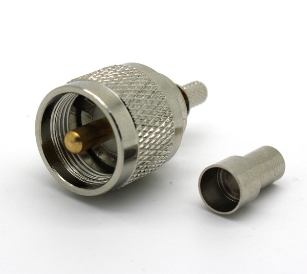 UHFJ-C-3 Press - 3 Open skylight Good drought connecting car wiring head Full copper real gold plated