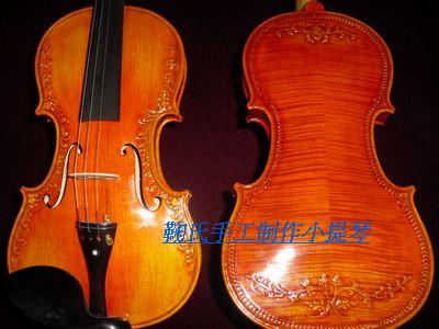 Bow made a carved ceiling violin pure hand - hand violin upscale violin