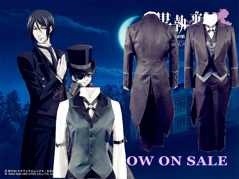 coply set to do the cartoon Black Deacon Crowder-flick original co suit custom-made-Taobao