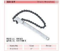 Taiwan Ligao 9-inch chain wrench R30160 chain pipe pliers 30-160mm chain is not easy to break