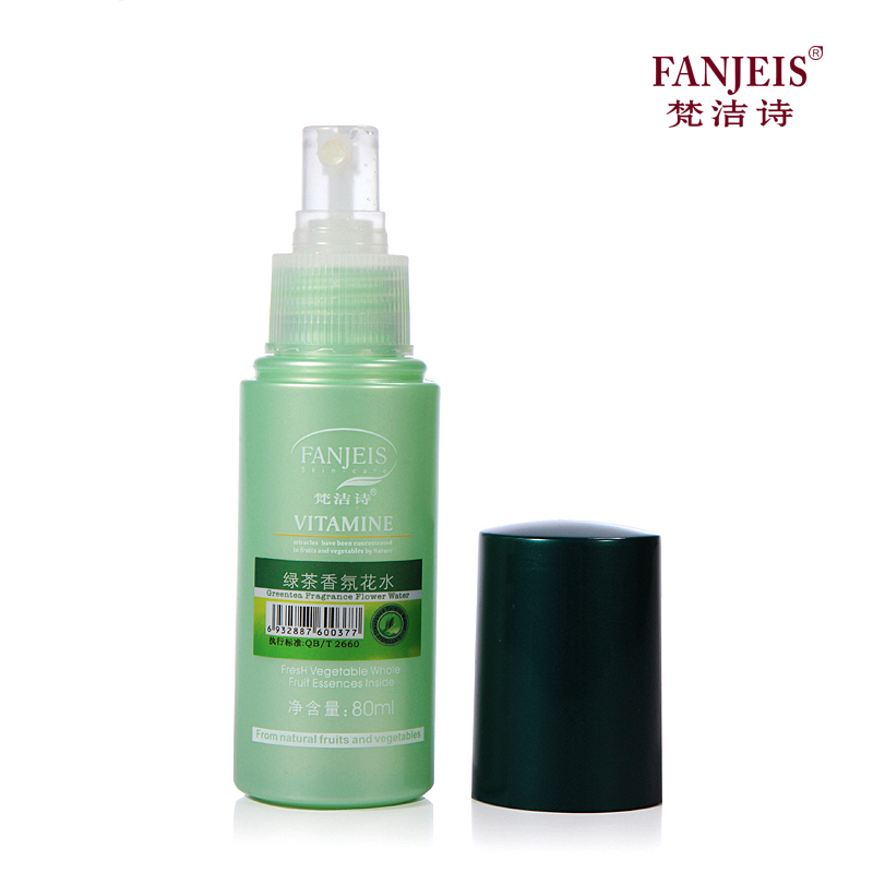 梵洁诗 绿茶香氛花水80ml 清香爽肤保湿补水喷雾