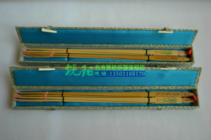 Factory direct yangqin accessories du Yuejiang yangqin bamboo two boxed professional Qin bamboo hammer