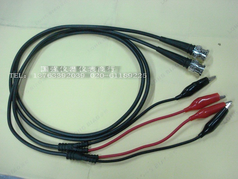 Wholesale physical map high-quality line Q9 line BNC double clamp line Q nine line signal cable output line