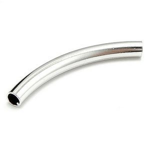 1 5X15mm pure silver siphon 990 pure silver accessories 990 pure silver siphon silver pipe