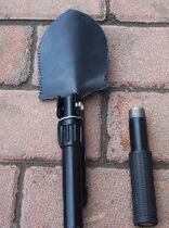 Factory price folding multi-use Compass small shovel camping small spade pointing north needle folding small shovel