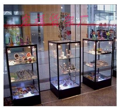 Boutique display cabinet glass display cabinet small jewelry display cabinet sample display cabinet shelf jewelry display cabinet display cabinet