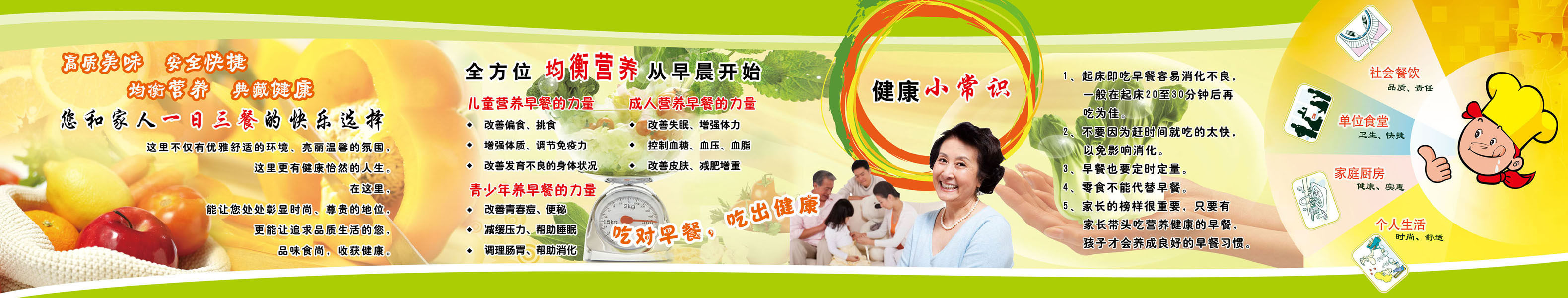 659海报印制展板素材984饮食健康小知识