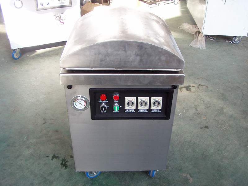 DZ-500-2D single chamber food vacuum packaging machine Stainless steel food chicken duck fish egg vacuum sealing machine