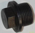 Hydraulic pipe cap oil plug plug head Belt edge outer hexagon plug G1 4