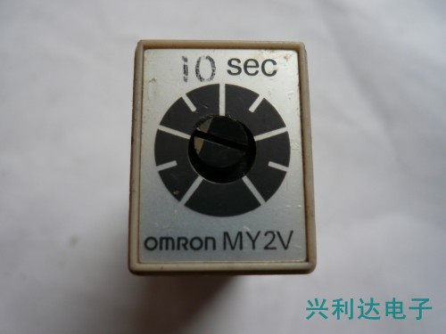 MY2V Omron manufacturer time relay (0-10 seconds) 220VAC14 feet four-way bargaining