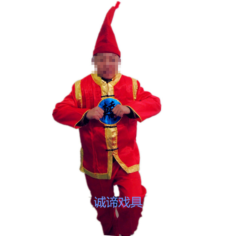 Sedan chair clothing sedan chair clothing ancient costume drama performance clothing photography theme festive men's clothing felt hat