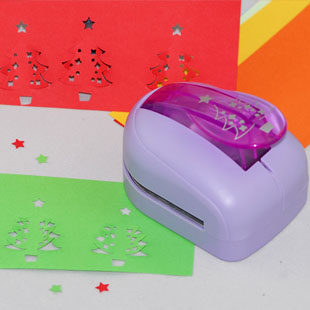 JEF-33CM Leveraged Puncher Embossing Machine Press Tussle Press Machine Puncher Press Gin New Hollowed-out Christmas Tree