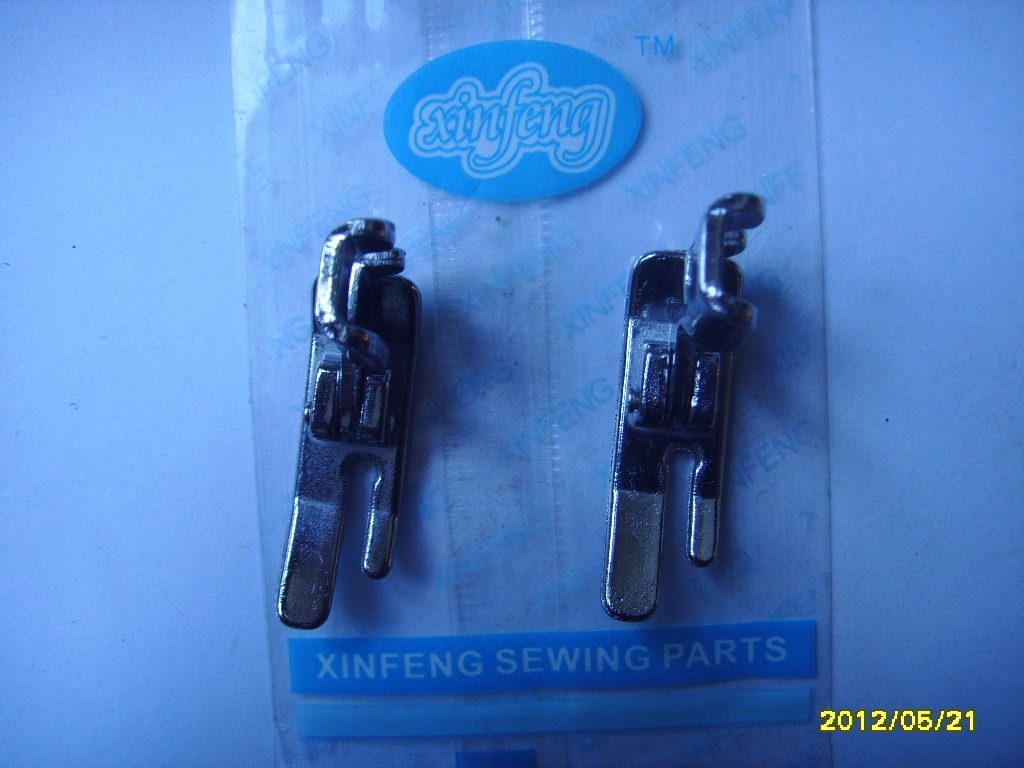 Household sewing machine presses feet and old foot sewing machine iron pressure