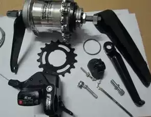 Sturmey archer Shi Tumei Aichi SRF3 inner three-speed drum Dial V reverse brake variable set